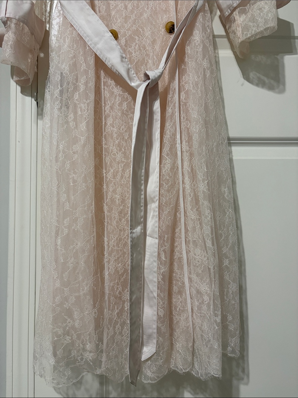 victoria secret lace trench coat - Picture 4 of 11